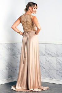 Isabel Silk Skirt Cream - BACCIO Couture